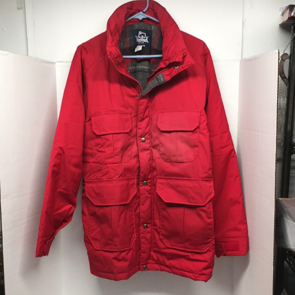Woolrich Women Wool Hoodie Coat Size ( M )